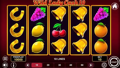 Play Wild Lady Cash 10 slot